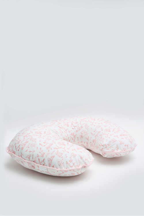NURSING PILLOW - TOILE DE JOUY/PINK