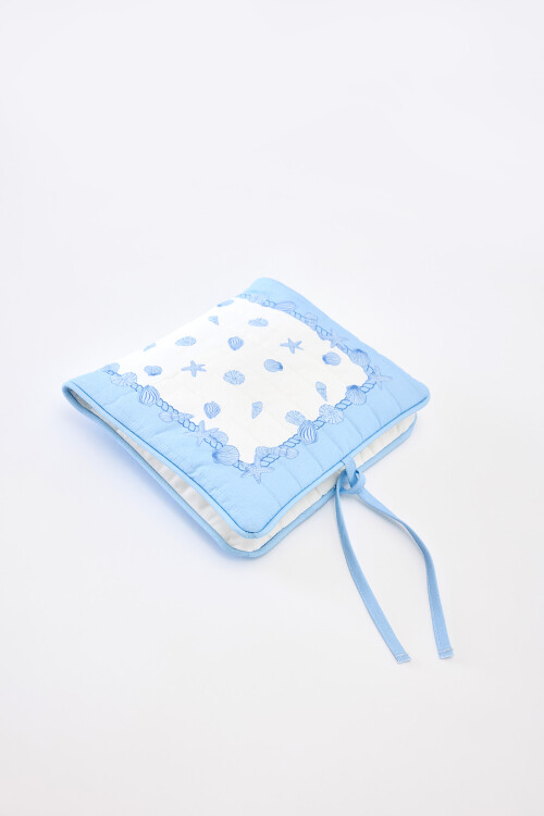 WET WIPES & DIAPER BAG - SEA SHELLS