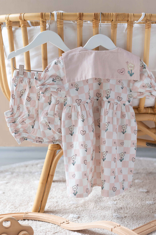 Baby Dress - Checkers