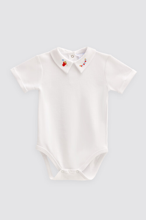 Embroidered Baby Bodysuit - Funfair