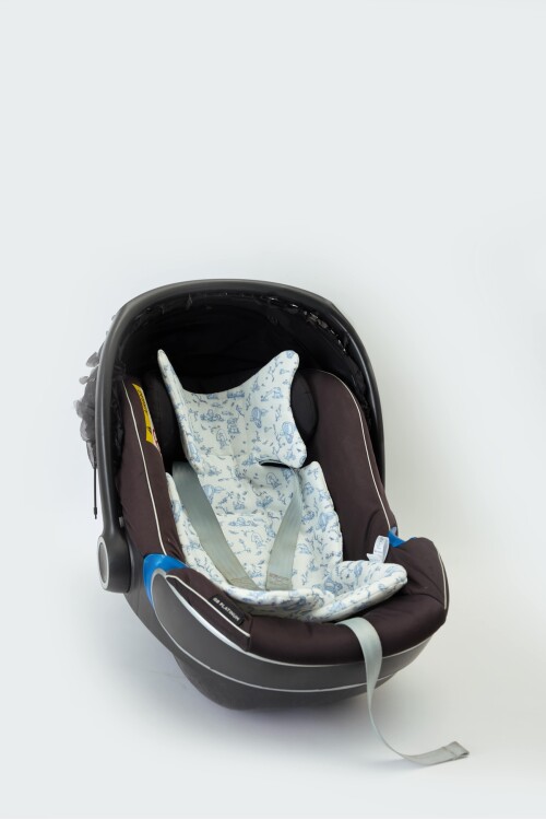 STROLLER CUSHION - TOILE DE JOUY/BLUE