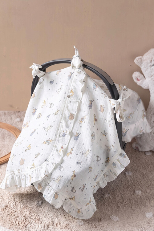 STROLLER BLANKET - THEATRE / BLUE
