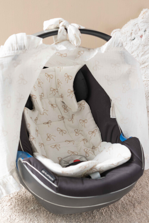 Stroller Set - Ribbon / Beige