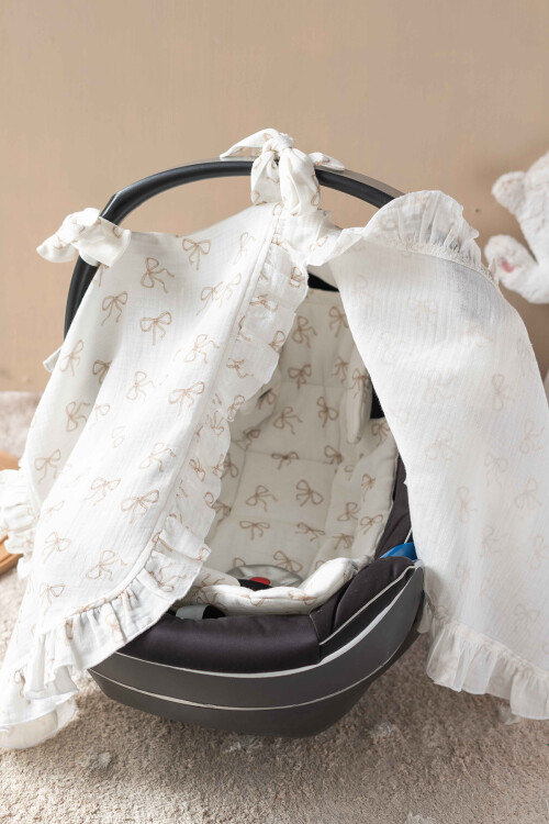 Stroller Set - Ribbon / Beige