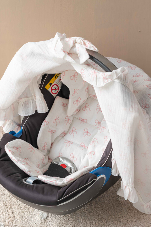 Stroller Set - Ribbon / Pink