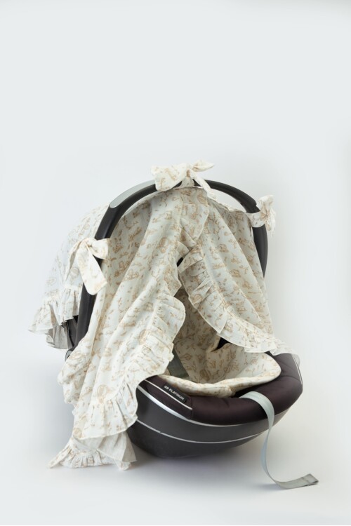 Stroller Set - Toile De Jouy / Beige