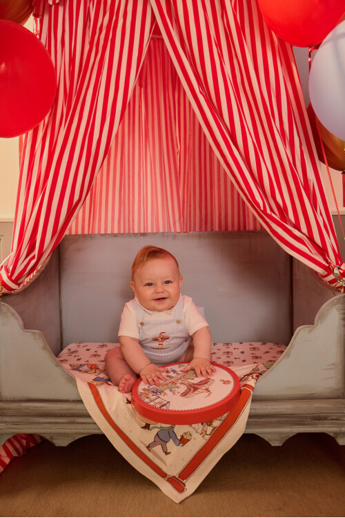 Baby Overalls & Embroidered Body Set - Funfair