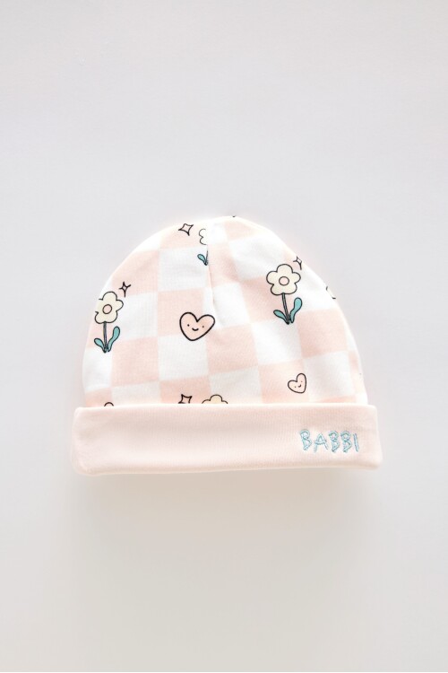 Newborn Bib & Hat Set - Checkers