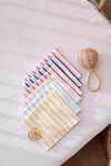 mouth cloth - Pink Striped