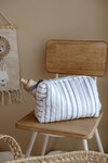 Care Bag - Grey Striped
