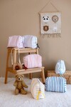 Care Bag - Grey Striped