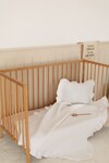 Bee Baby Blanket Set 100x150 cm / White