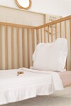 Bee Baby Blanket Set 100x150 cm / White