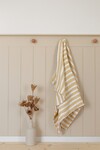 Stripe Series 4-Layer Muslin Blanket 90x120 cm - Mustard