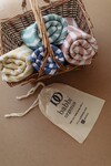 Stripe Series 4-Layer Muslin Blanket 90x120 cm - Mustard