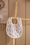 Muslin Burp Cloth & Bib Set  -Spring