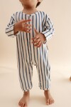 Jumpsuit - Blue Striped