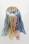 Polka Dot 4-Layer Muslin Baby Blanket 90x120 cm - Powder Pink