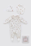 NEWBORN SET (3-PIECE) - THEATRE / PINK