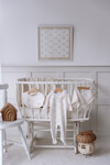 Newborn Set (5 Piece) - Ribbon/Beige