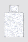 BABY/CHILD SHEET SET - TOILE DE JOUY / BLUE