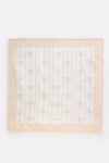 Muslin Swaddle - Ribbon/ Beige