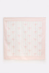 Muslin Swaddle - Ribbon / Pink