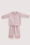 Pyjama Set - Little Flowers / Red