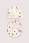 Newborn Bib & Hat Set - Funfair